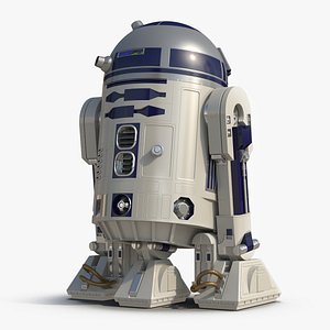 Star Wars Character R2 D2 Animated for Cinema 4D