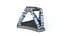 hexapod platform 3D model