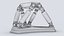 hexapod platform 3D model
