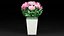 Jarrón decorativo para rosas