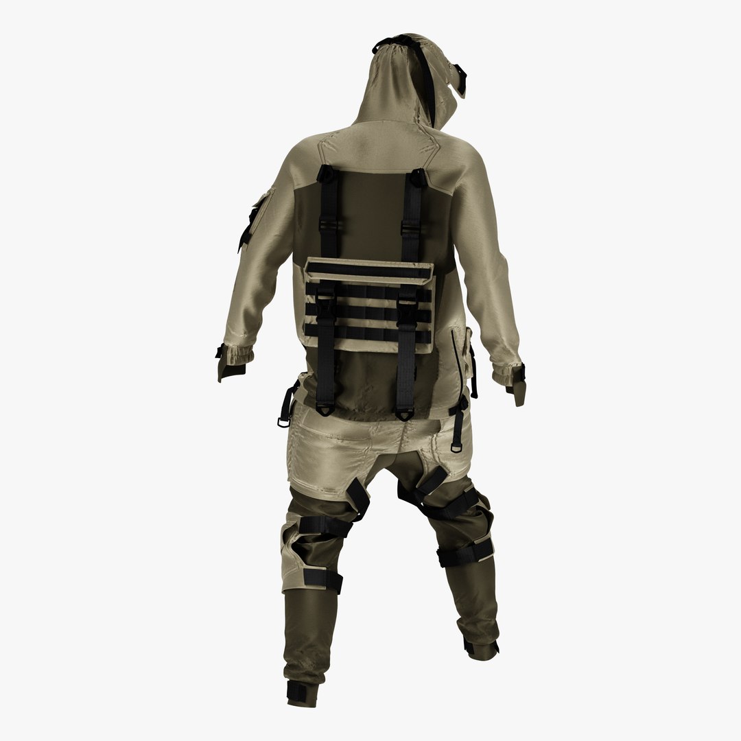 Outfit Male 3D Model TurboSquid 1710309