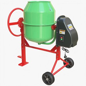 ConcreteMixer 01 d model