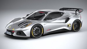 3D Lotus Emira GT4 2023