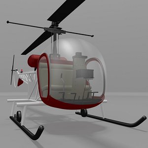 Bell 47 Helicopter