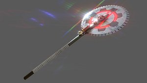 Steampunk Two-Handed Sawblade