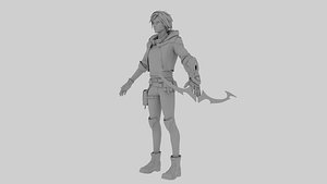 Ezreal - League of legends 3D