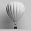3D hot air balloon model