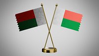 Table  Flag  of Madagascar