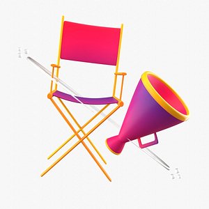 Director Chair 3D model