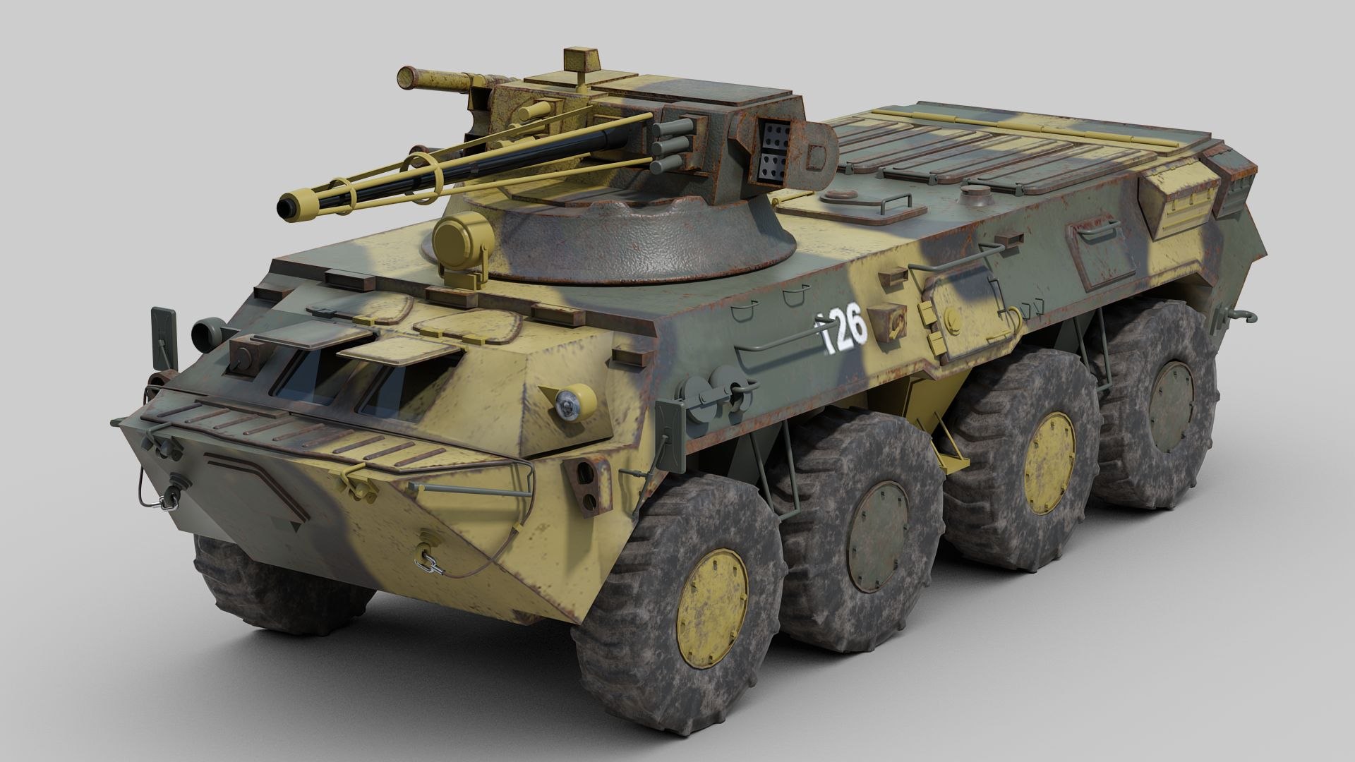 Max Ukraine Apc Btr 3u