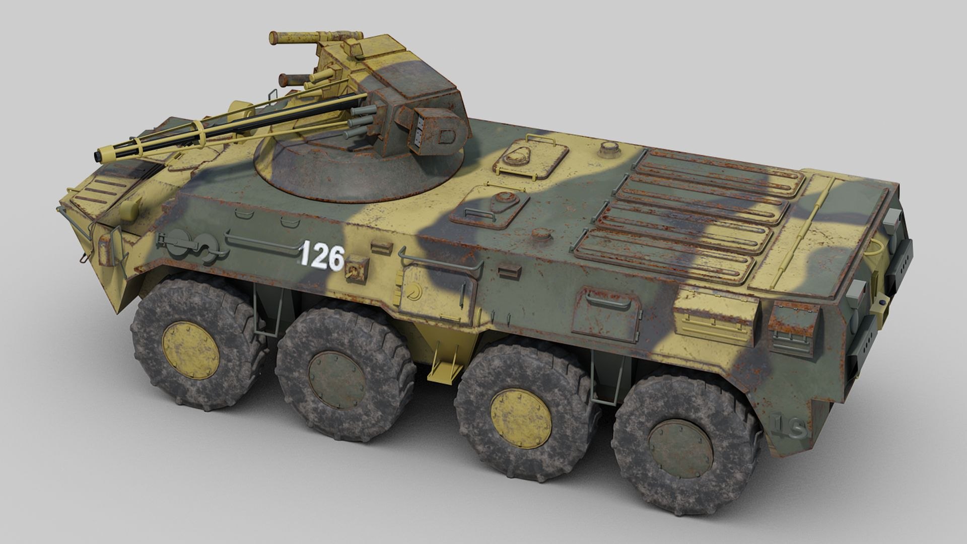 Max Ukraine Apc Btr 3u