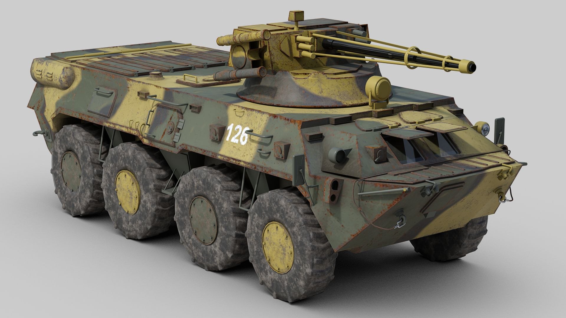 Max Ukraine Apc Btr 3u