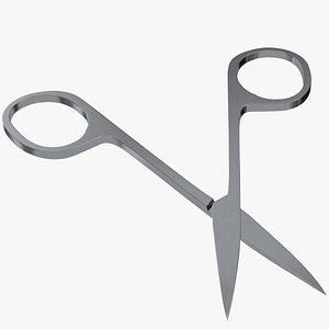 Nail scissors 2 3D