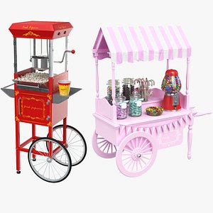 real candy carts 3D
