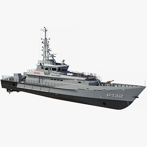 3D Patrol Vessel Generic model