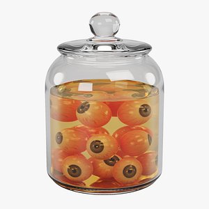 Eyes in Jar 3D model