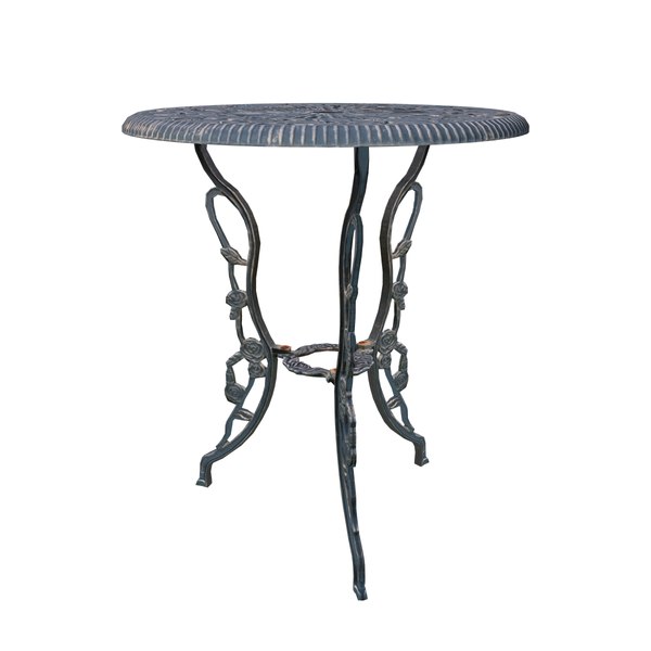 Game Ready Steel Table 3D TurboSquid 2047919