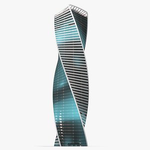 Moscow City Evolution Tower 3D model