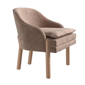 3D Lawson Fenning DISC Interiors x LF Skye Dining Chair