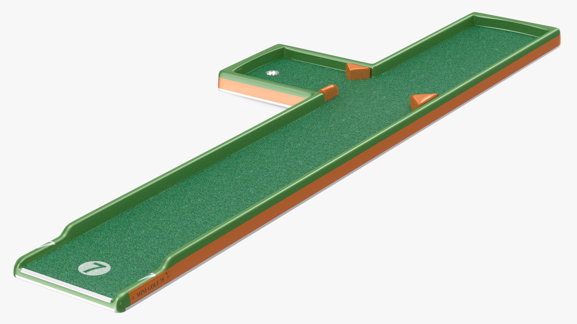 Minigolf 35 Portable Course Hole 7 3D model preview