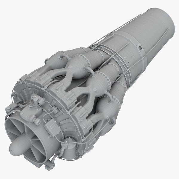 Jet Engine 3D model - TurboSquid 1845043
