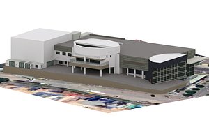 car showroom 3D model