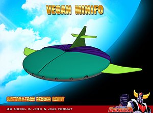 vegan minifo 3d c4d