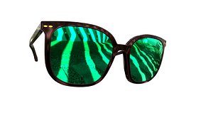 3D Stylish Sunglass AR VR PBR