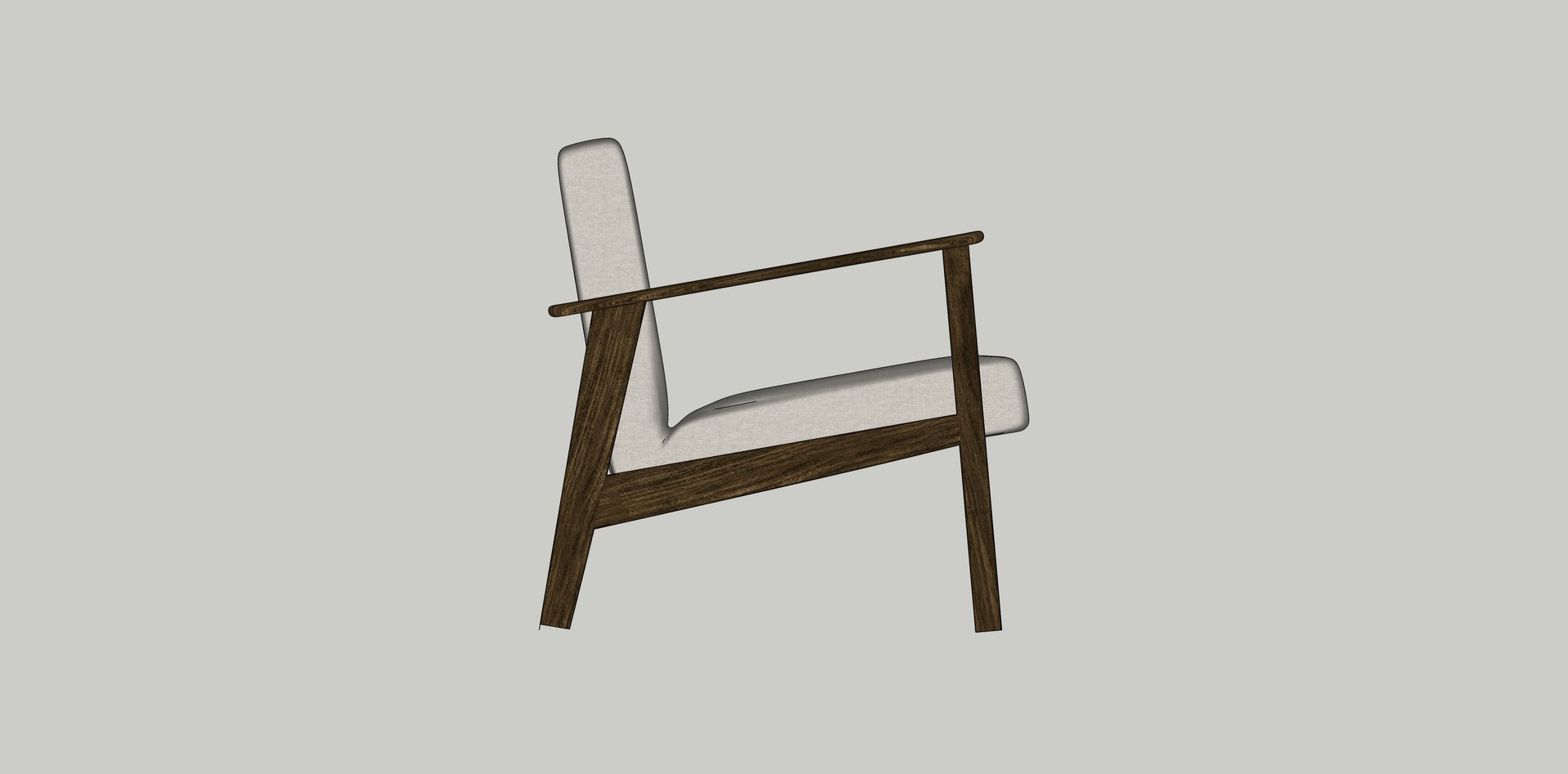 3D Lounge Chair by IKEA EKENASET - TurboSquid 2065561