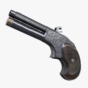 remington rider magazine pistol 3D