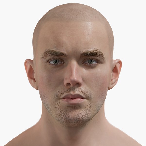 3D man eyes