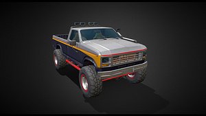 Custom pickup 3D model