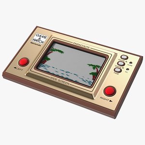 Nintendo Game and Watch Parachute Game Console Turned Off