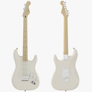 fender standard strat 3D model