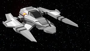 Spacecraft 25S01 3D model