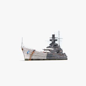 3D model Scharnhorst 1943