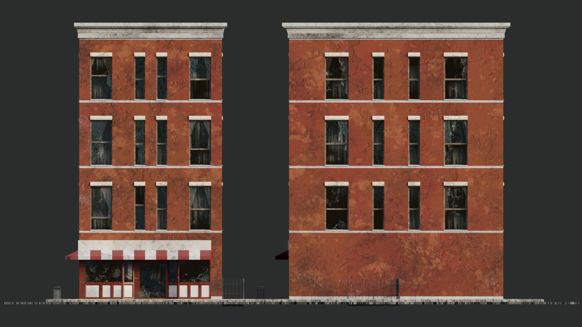 Building Block Low-poly 3D model - TurboSquid 1910648