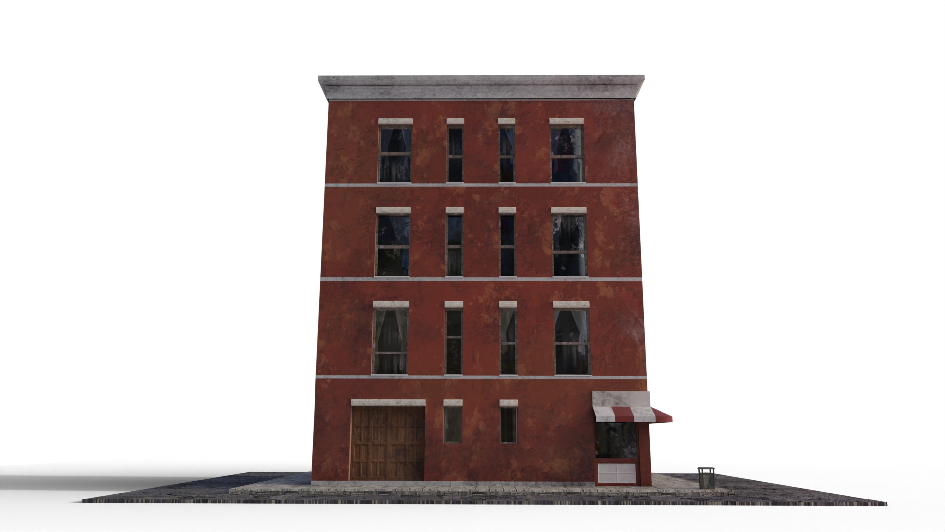 Building Block Low-poly 3D model - TurboSquid 1910648