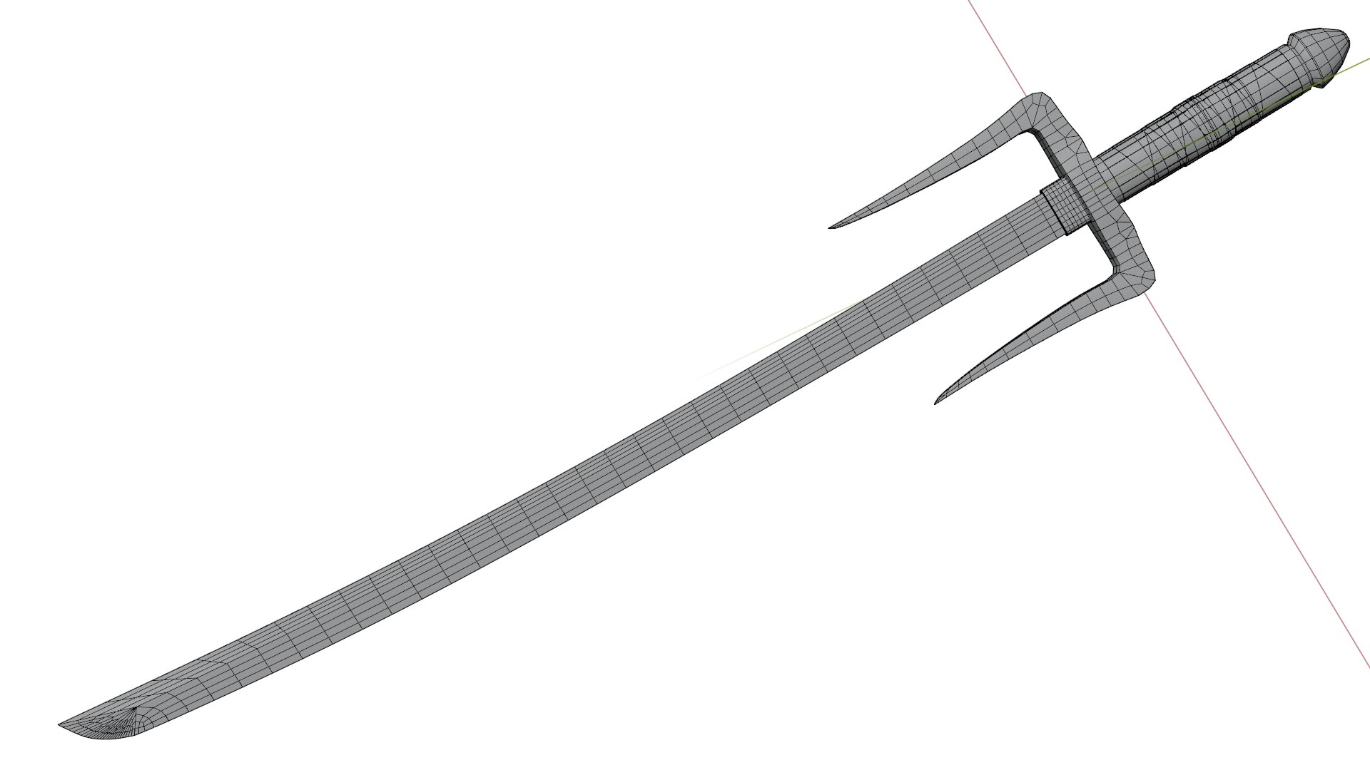3D Two-Pronged Tsurugi model https://p.turbosquid.com/ts-thumb/hD/6FCnmE/h5/wire/png/1736171652/1920x1080/fit_q87/99b065ec229d444f245243db5954173e846bec70/wire.jpg