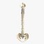 Ultimate Human Spine with Pelvis and Os Sacrum