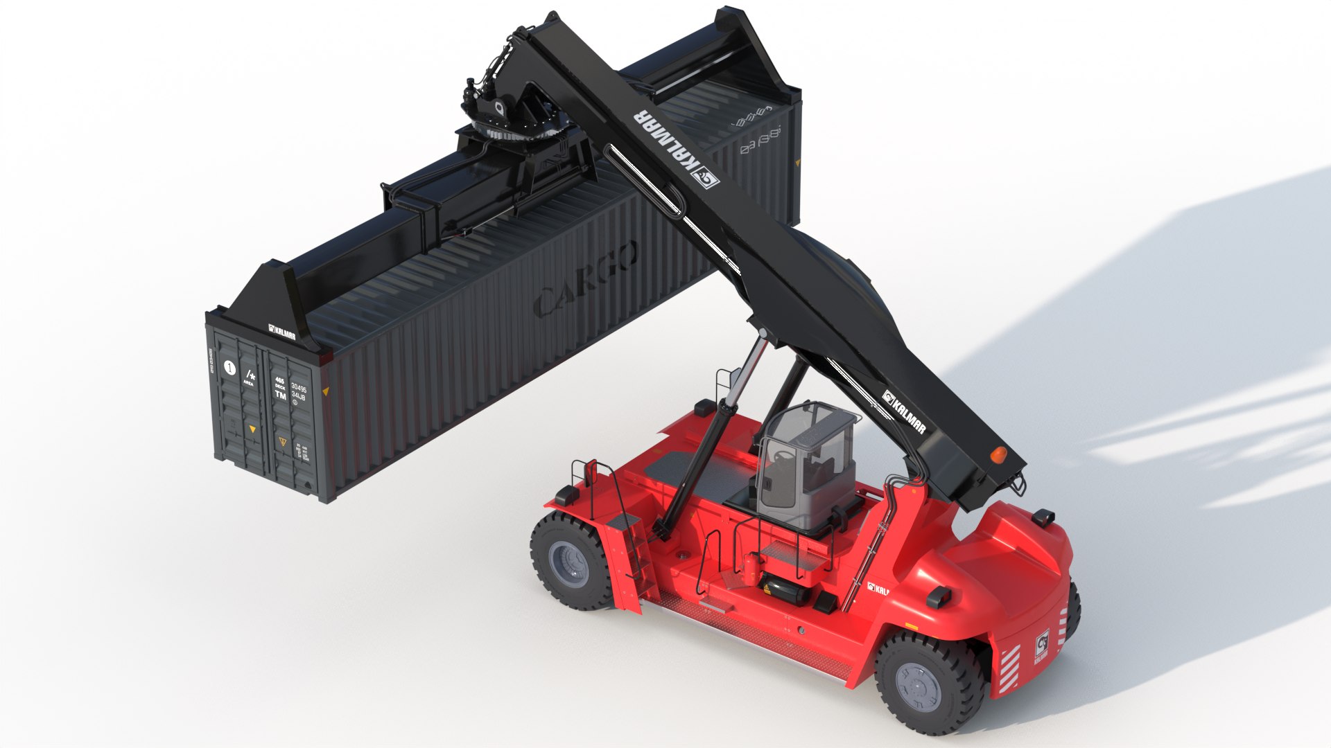 3D Kalmar Gloria Reachstacker DRG450 - TurboSquid 2154070
