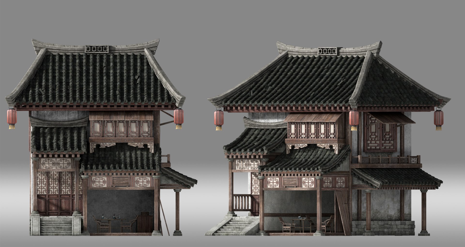 Ancient architecture 3D model - TurboSquid 1704542