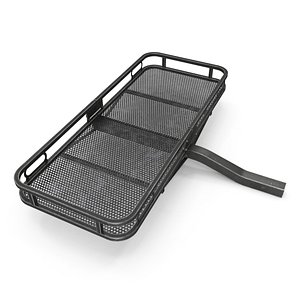 3D car cargo basket pbr model