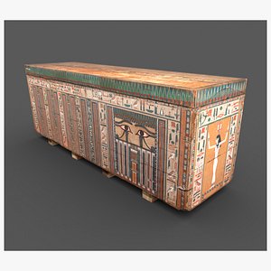egyptic coffin model