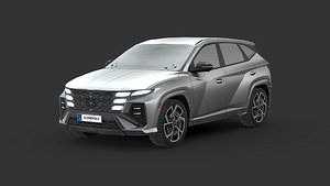 3D Hyundai Tucson N-Line 2024