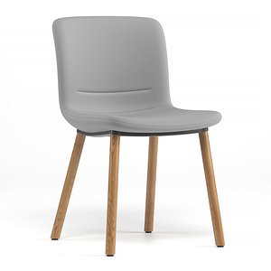 3D model Hal Soft Tube Chair by Vitra
