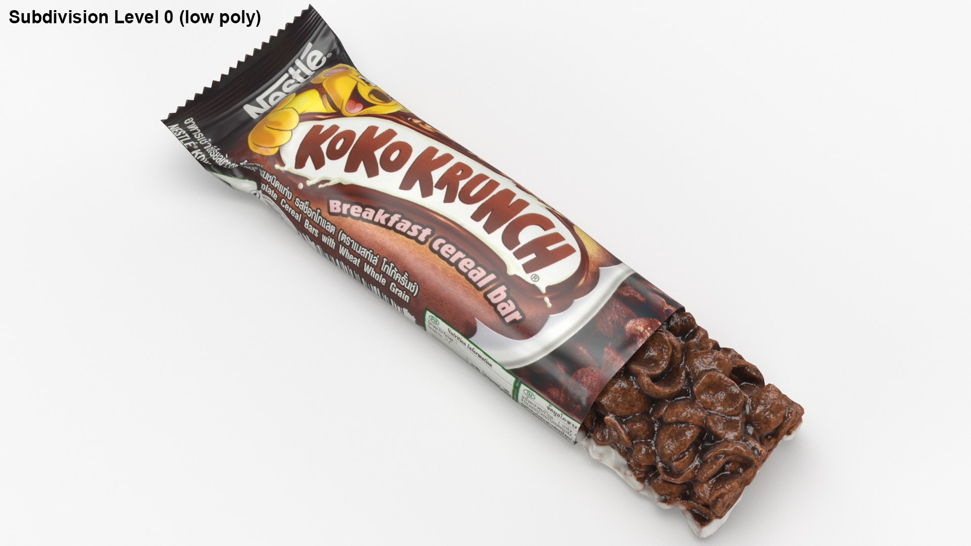 Koko Krunch Breakfast Cereal Bar 3D model https://p.turbosquid.com/ts-thumb/hD/WfkQxr/LF/kokokrunchbreakfastcbar_f0000/jpg/1633697248/1920x1080/fit_q87/5caba6da670e2f01b9d36dad6429083eafad0ce9/kokokrunchbreakfastcbar_f0000.jpg