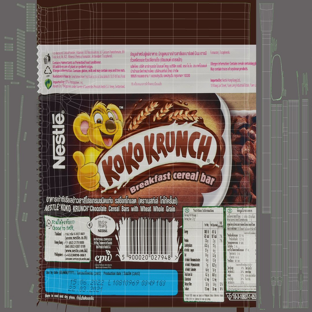 Koko Krunch Breakfast Cereal Bar 3D model https://p.turbosquid.com/ts-thumb/hD/WfkQxr/fl/kokokrunchbreakfastcbar_f0004/jpg/1633697200/1920x1080/fit_q87/7d89ddc7ff81ffc1d03c63cc402fabcaf94fd14b/kokokrunchbreakfastcbar_f0004.jpg