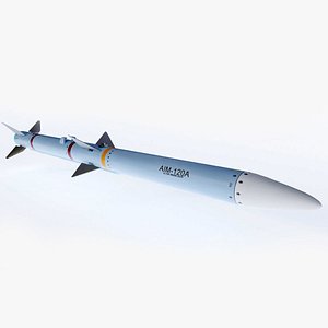 obj aim-120 amraam air missile