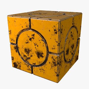 3D box contains model